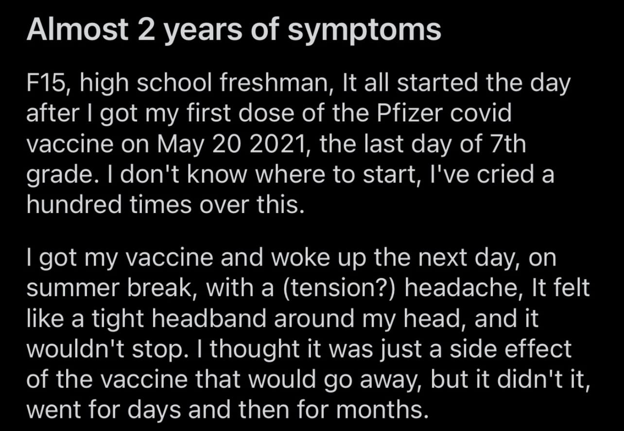 "It All Started After I Got My Vaccine..."