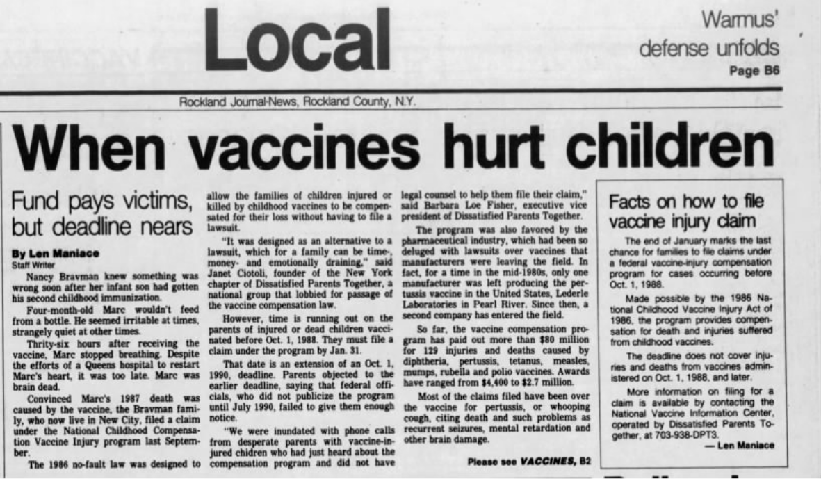 We Must Vaccinate The Children To Protect The Children!