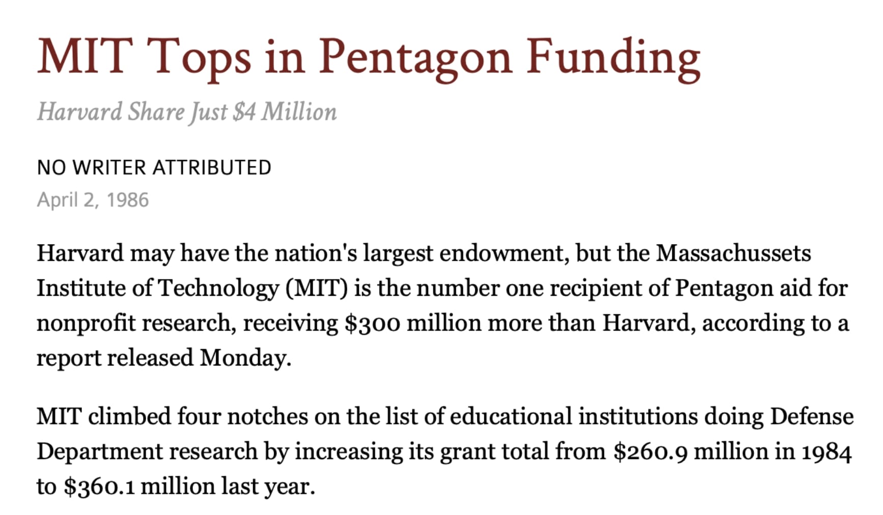 MIT Scares Me