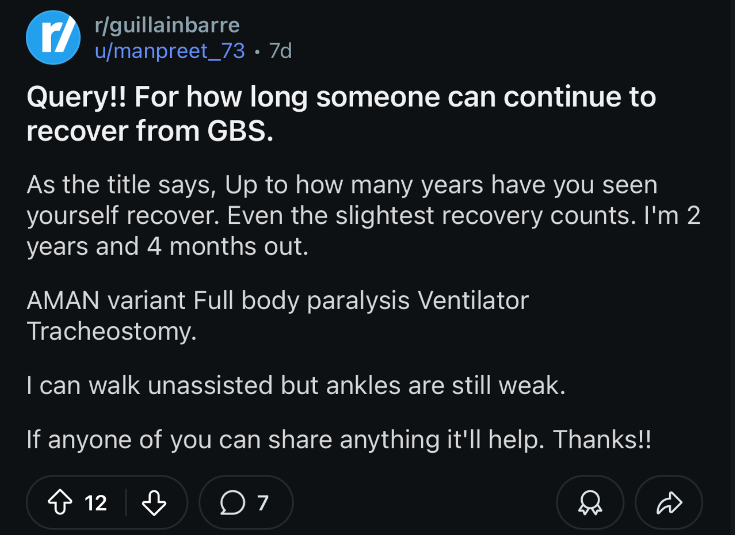 We Didn't Beat Polio, We Renamed It: Hear The Horror Stories From r/GuillainBarre