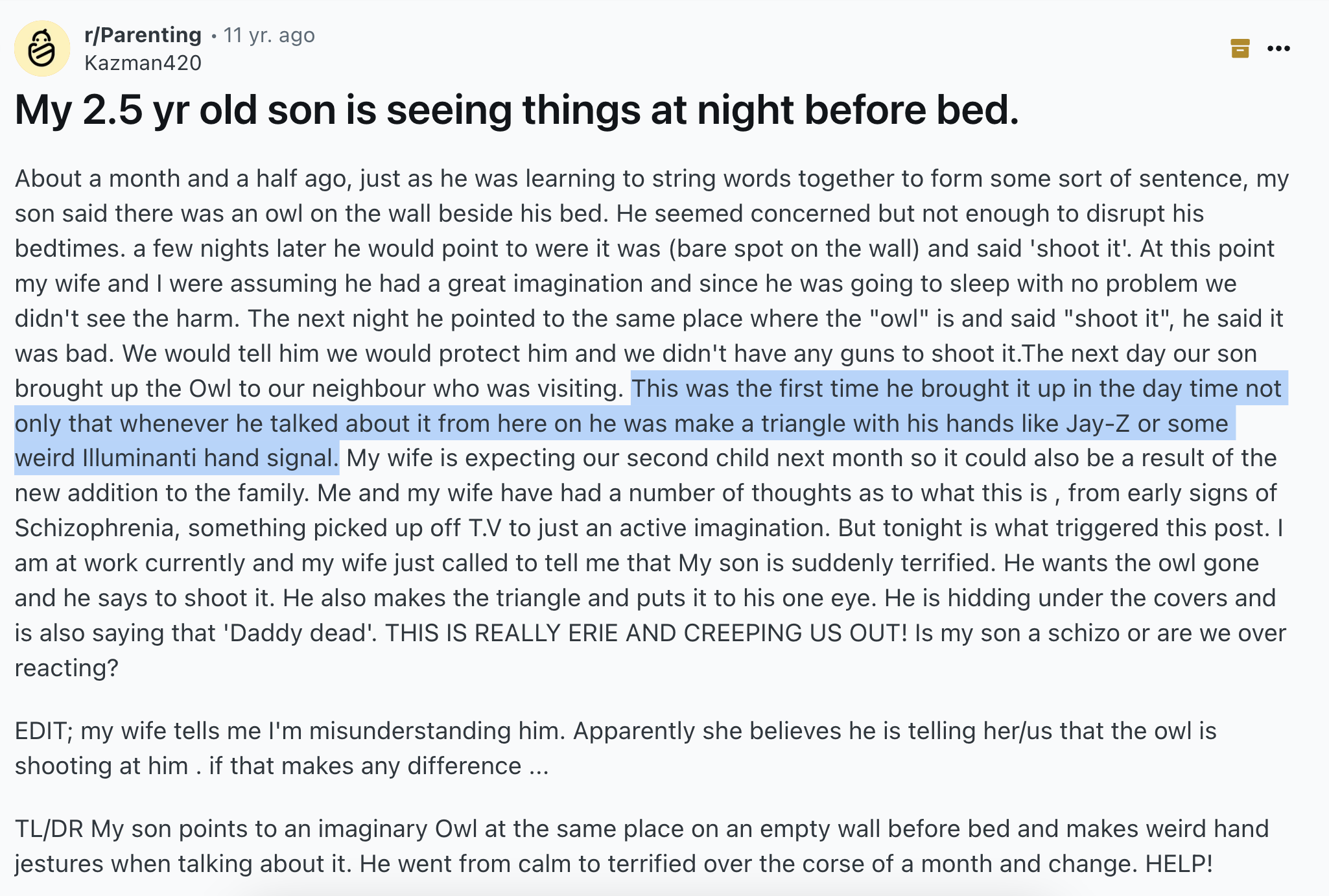 Nightmares Trending In r/Toddlers: Why Are So Many Dreaming Of The Same Bad Guys?